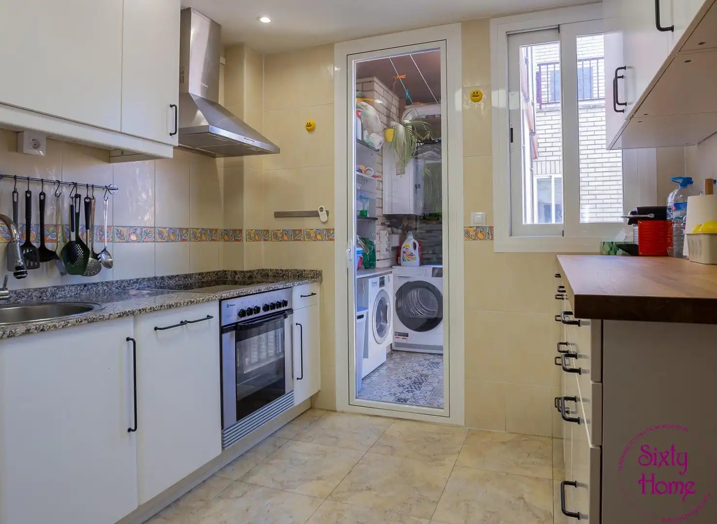 Kitchen of Flat for sale in Zaragoza  with Heating