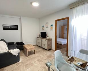 Sala d'estar de Pis de lloguer en Ciudad Real Capital amb Aire condicionat i Moblat