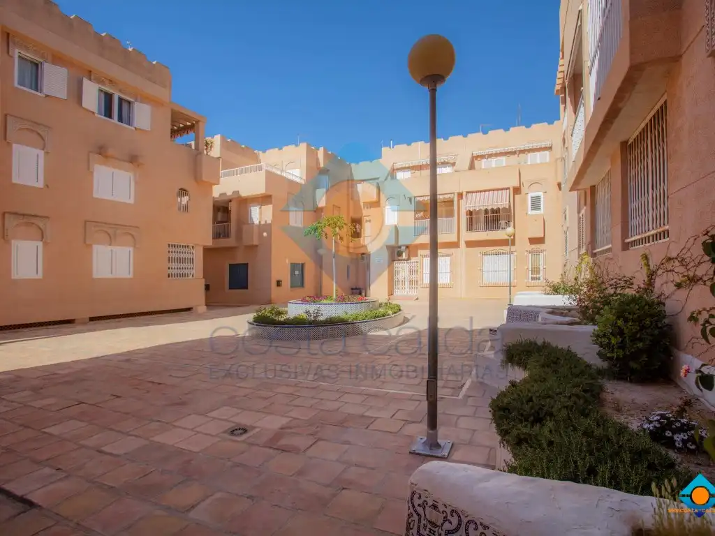 Exterior view of Flat for sale in Mazarrón  with Air Conditioner, Private garden and Terrace