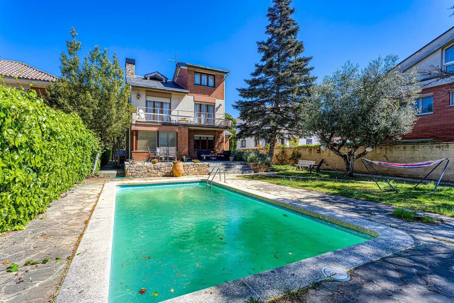 Piscina de Casa o xalet en venda en Igualada amb Calefacció, Traster i Piscina