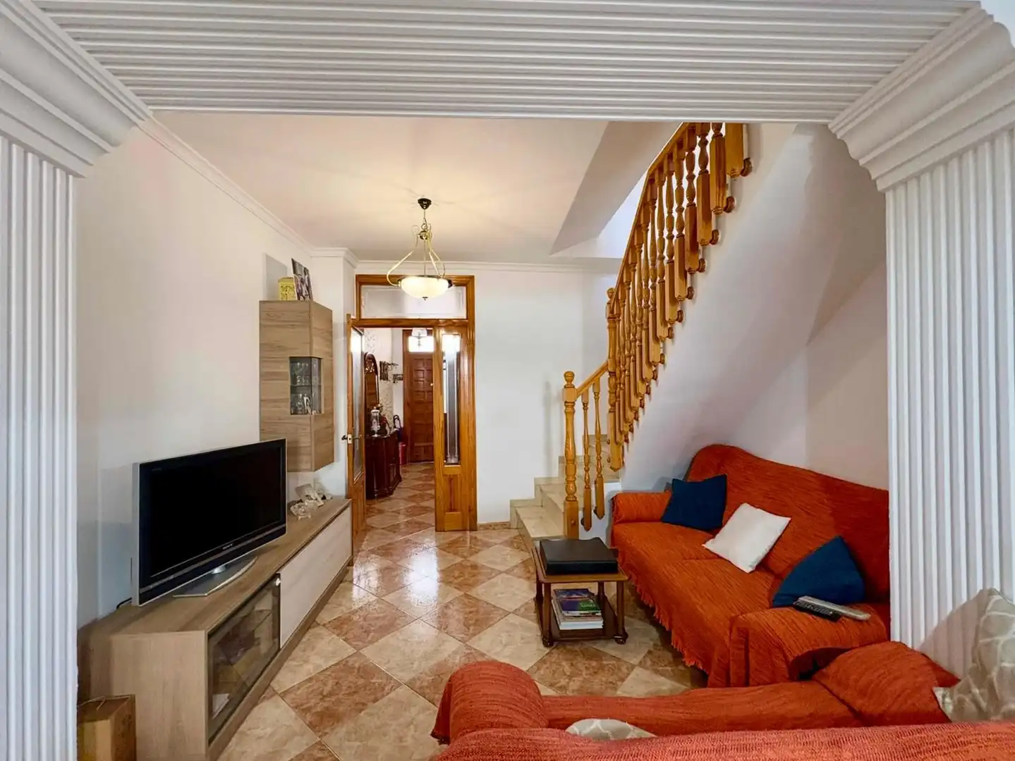 Living room of Country homes for sale in Oliva  with Terrace