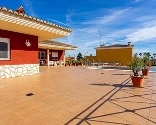 Vista exterior de Casa o xalet en venda en Benifaió amb Aire condicionat i Piscina