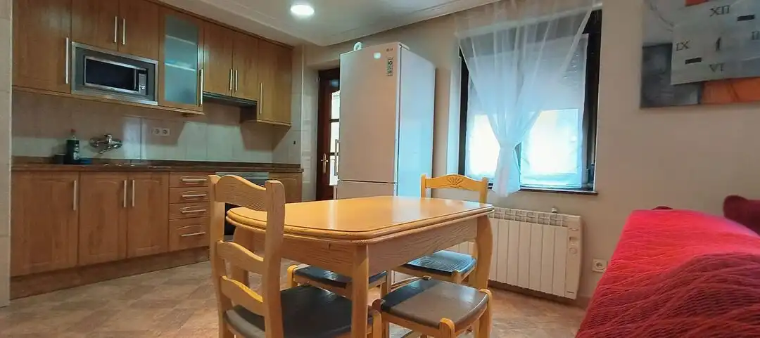 Kitchen of Flat for rent in Laviana  with Heating and Balcony