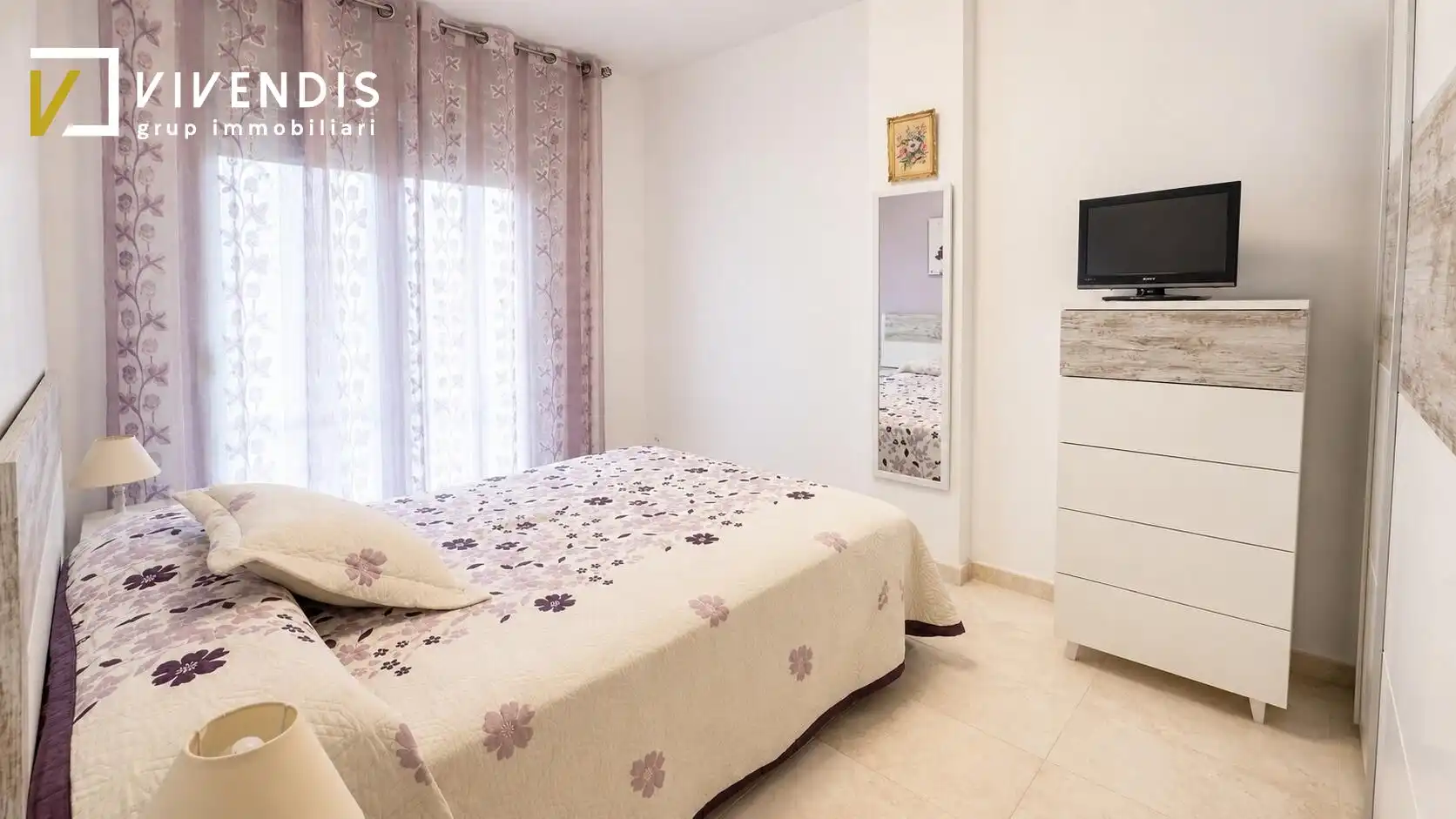 Bedroom of Apartments for sale in Térmens  with Air Conditioner, Heating and Terrace