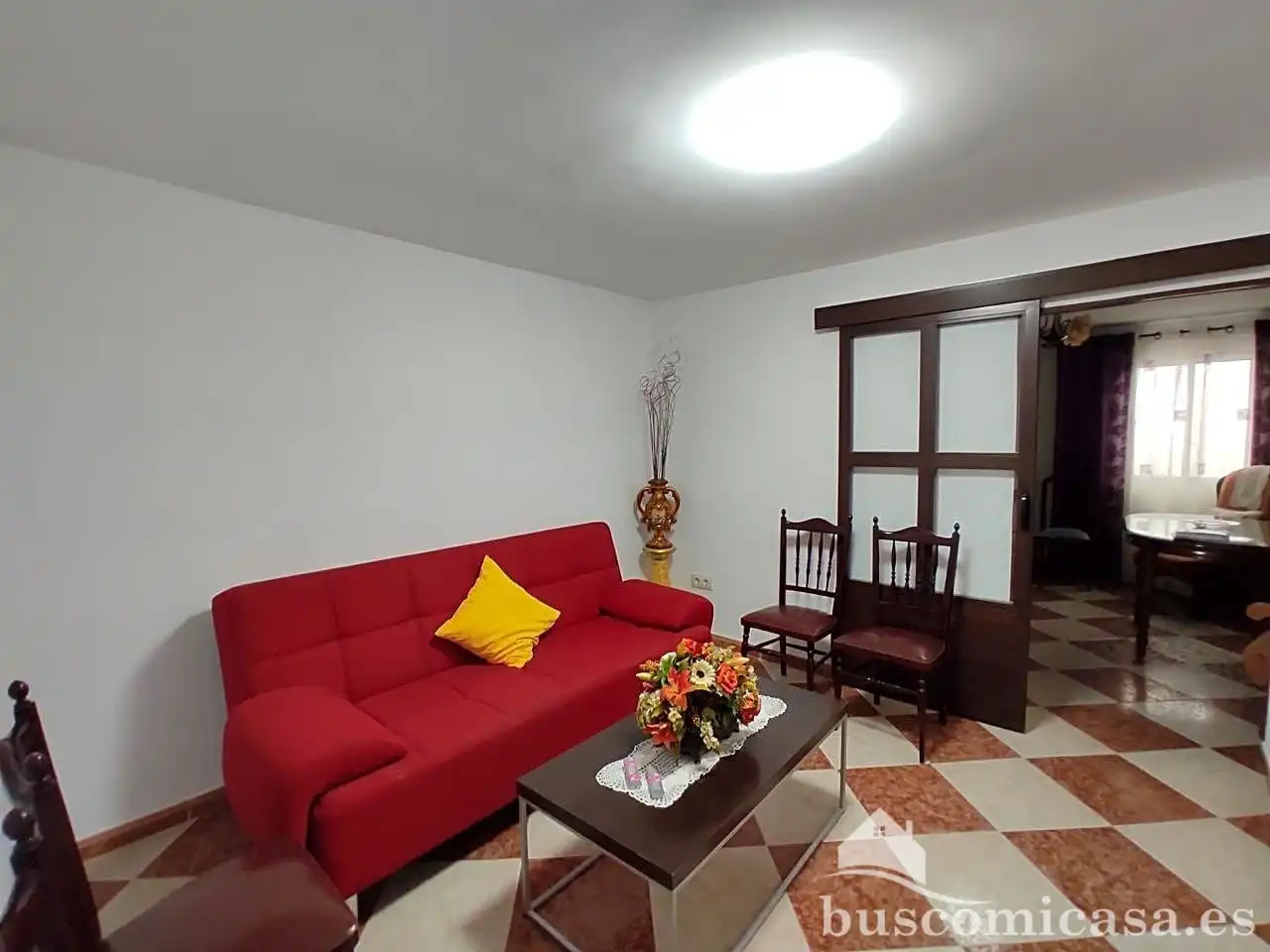 Sala de estar de Casa adosada en venta en Lupión con Terraza