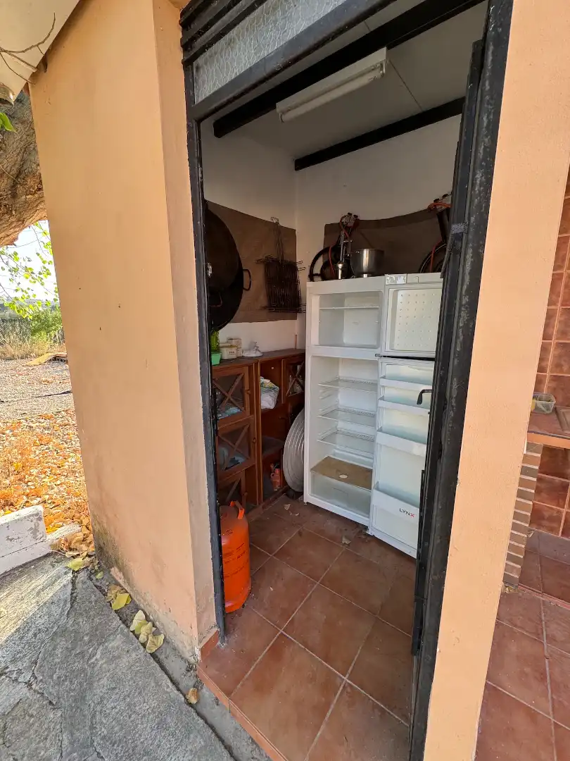 Cuina de Casa o xalet en venda en Villena amb Aire condicionat, Jardí privat i Terrassa