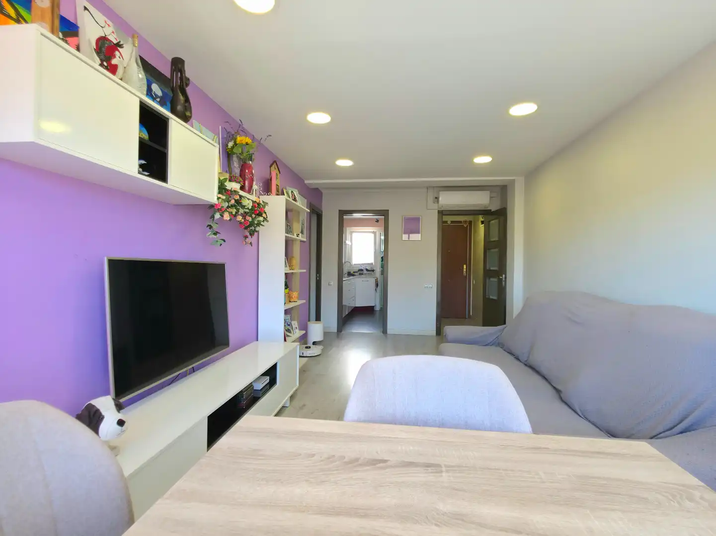Sala de estar de Piso en venta en Rubí con Aire acondicionado, Calefacción y Terraza