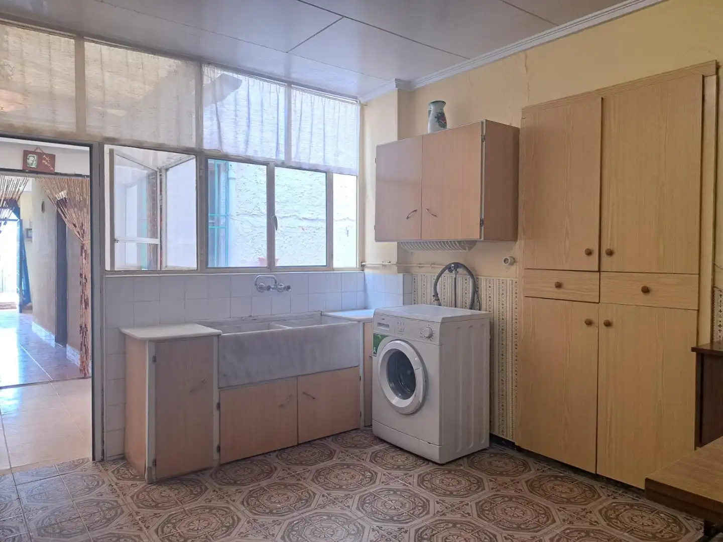 Cocina de Casa adosada en venta en Requena con Trastero