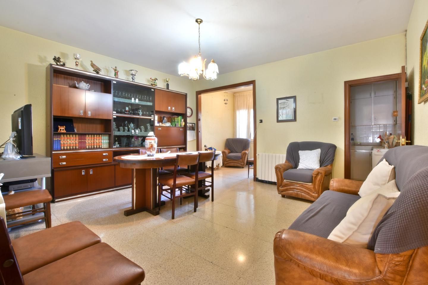 Living room of House or chalet for sale in Terrassa  with Heating and Terrace