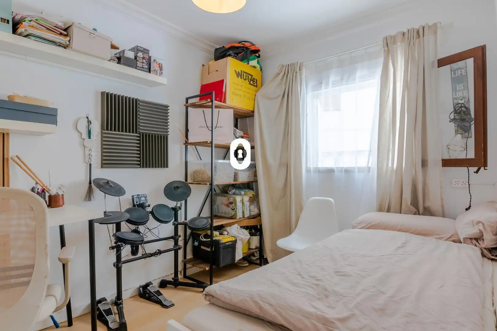 Bedroom of Flat for sale in Inca  with Air Conditioner, Parquet flooring and Terrace