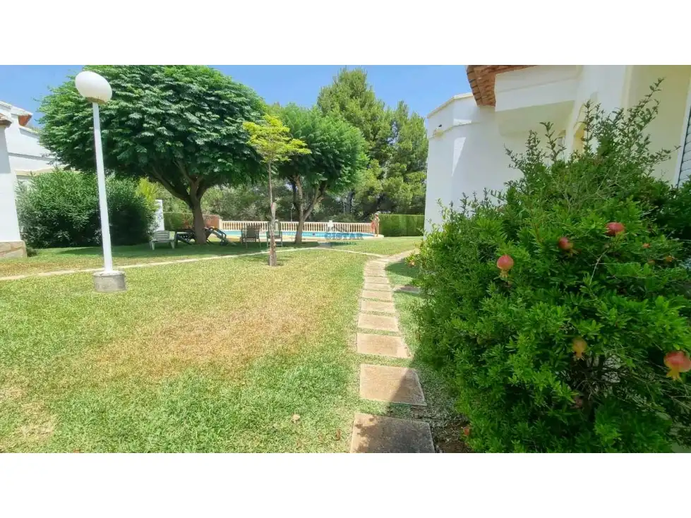 Jardí de Casa o xalet en venda en Beniarbeig amb Calefacció i Piscina