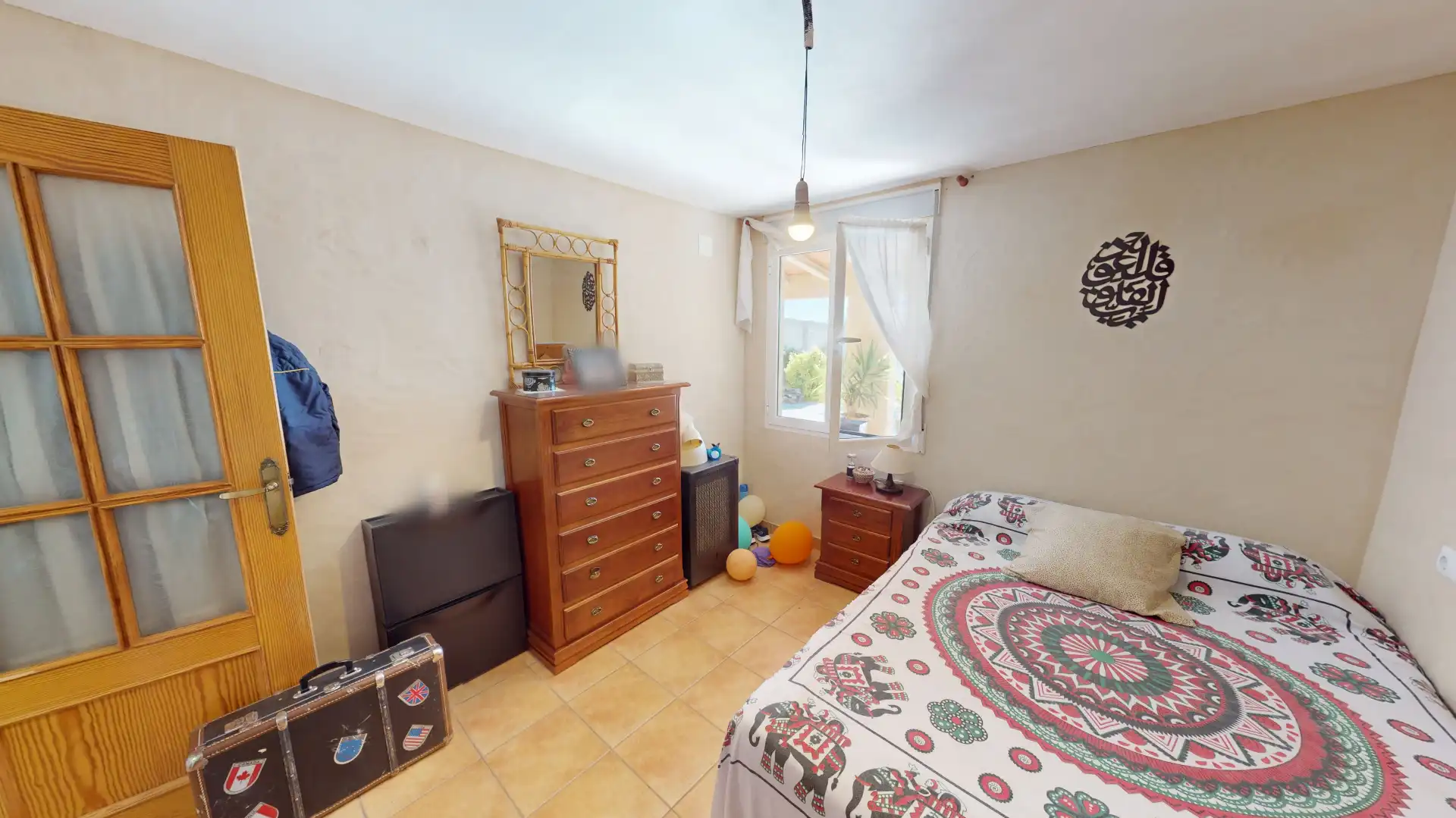 Bedroom of Houses for sale in Pozohondo  with Furnished