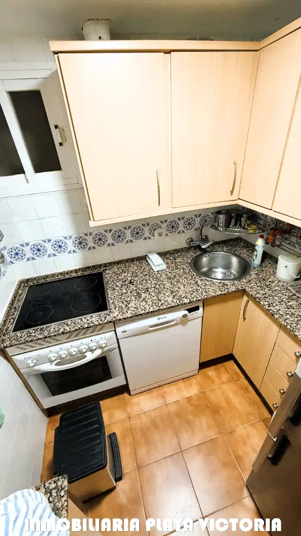 Küche von Wohnung zum Verkauf in Cádiz mit Terrasse