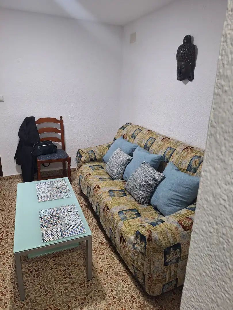 Wohnzimmer von Einfamilien-Reihenhaus zum Verkauf in Granada mit Terrasse, Möbliert und Ofen