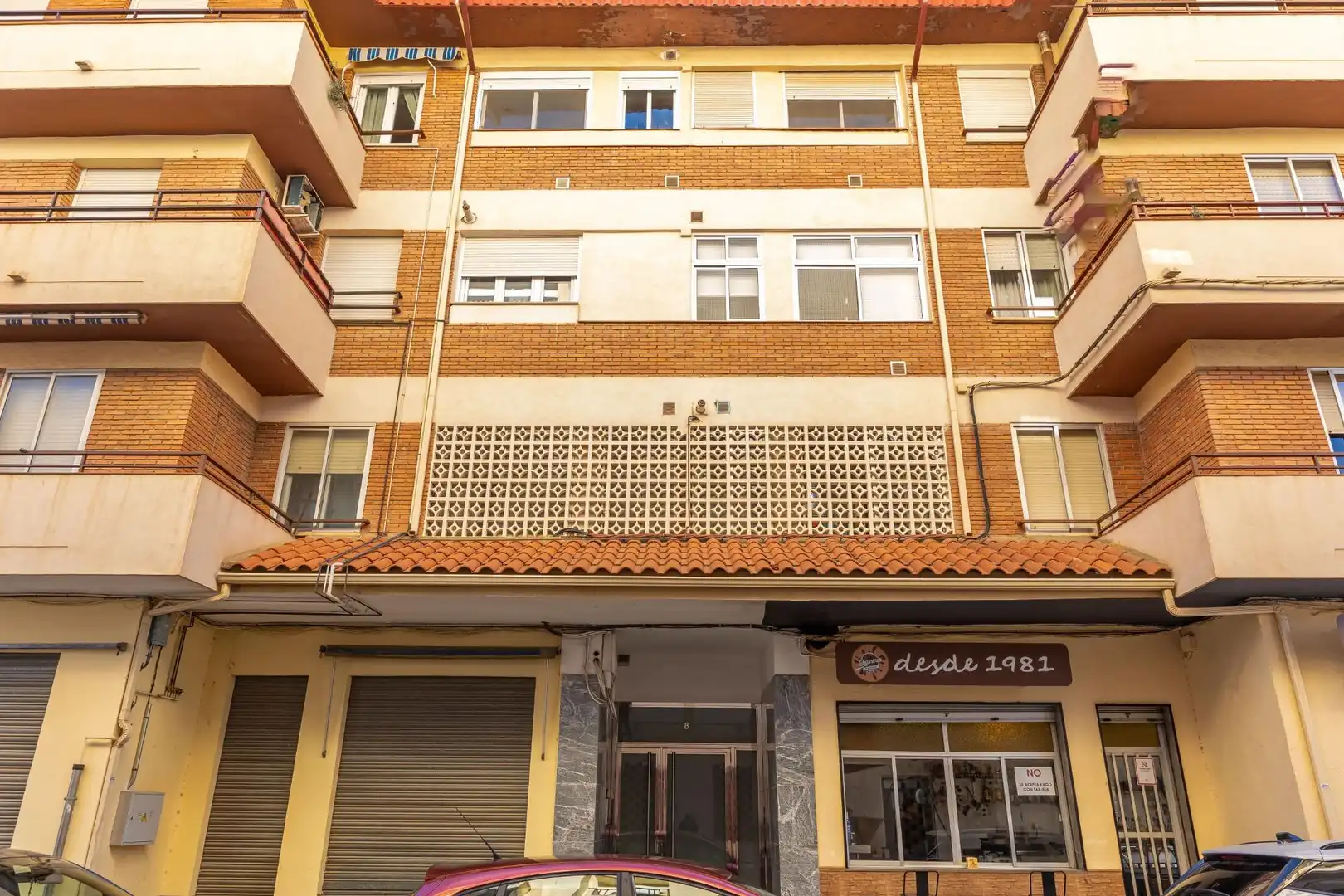 Vista exterior de Pis en venda en Guadix amb Moblat