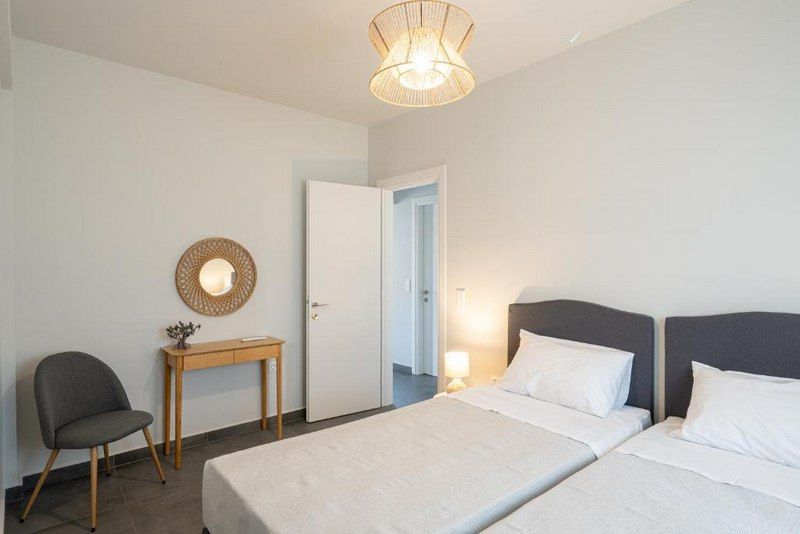 Bedroom of Flat to rent in Badalona  with Air Conditioner, Furnished and Pets allowed