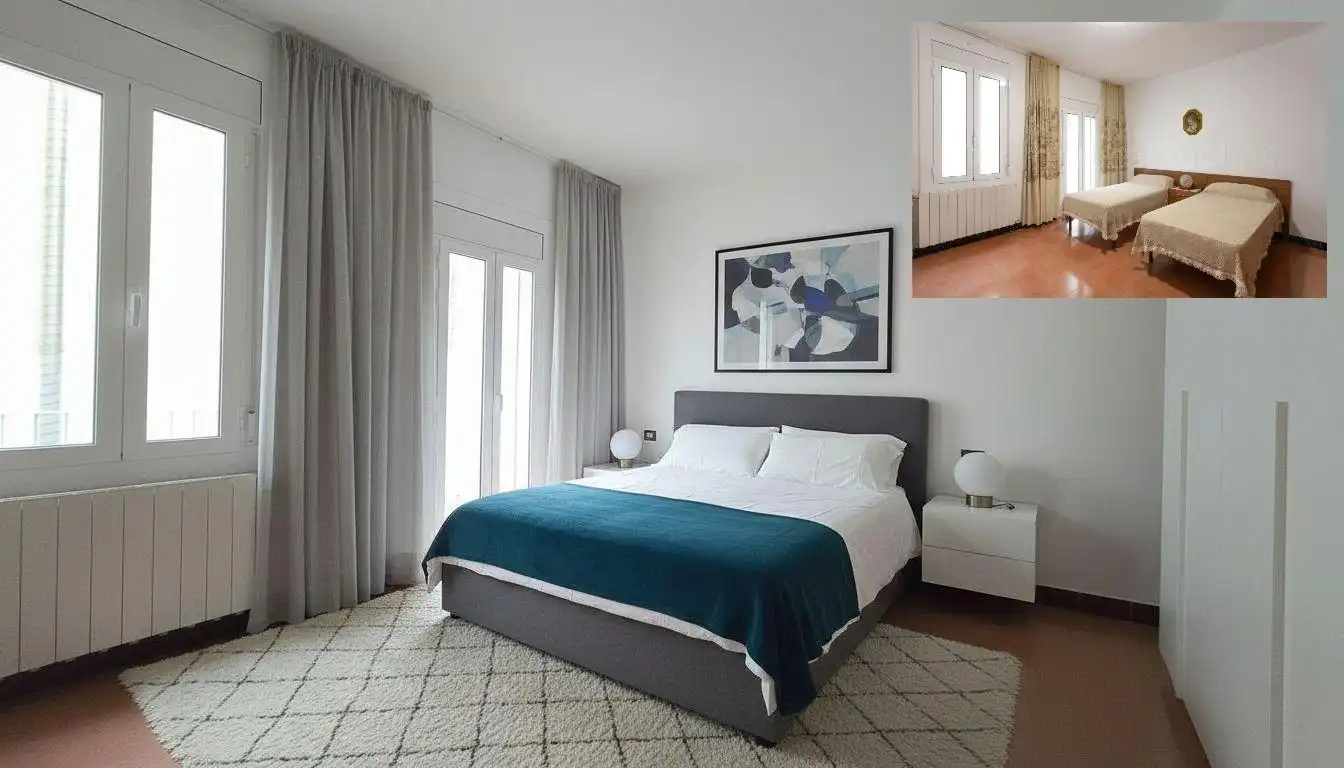 Schlafzimmer von Haus oder Chalet zum Verkauf in Molins de Rei mit Terrasse, Abstellraum und Balkon
