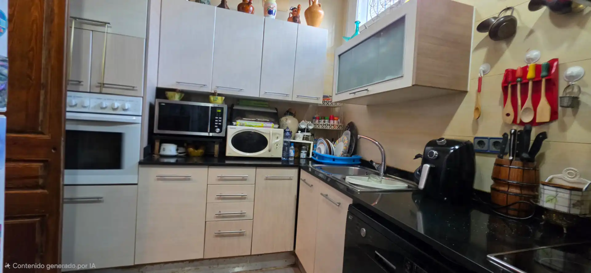 Cuina de Casa o xalet en venda en Castellbisbal amb Aire condicionat i Piscina