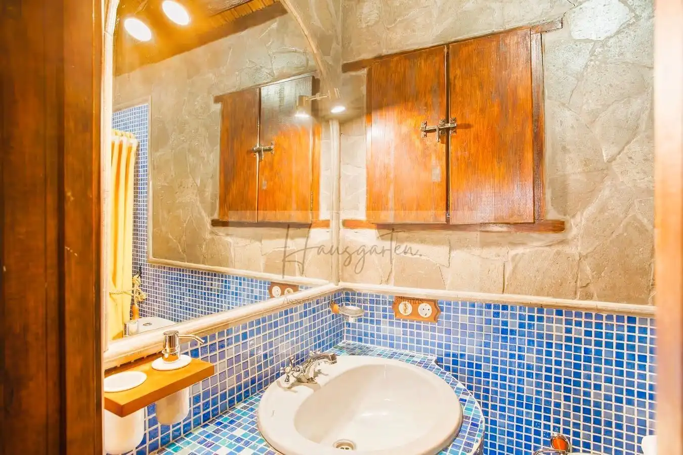 Baño de Finca rústica en venta en Tejeda con Aire acondicionado y Piscina