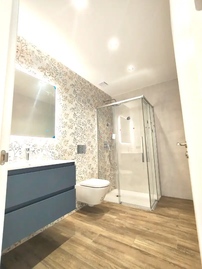 Baño de Casa o chalet en venta en Carbajosa de la Sagrada con Calefacción, Jardín privado y Terraza