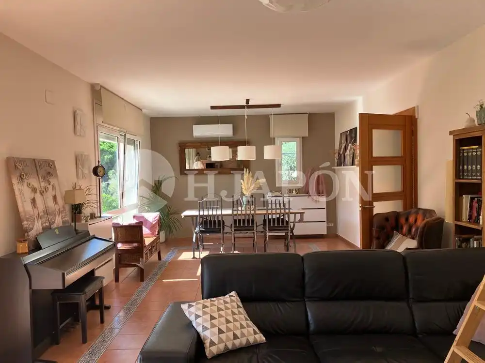 Sala d'estar de Casa o xalet en venda en Alella amb Aire condicionat, Calefacció i Jardí privat