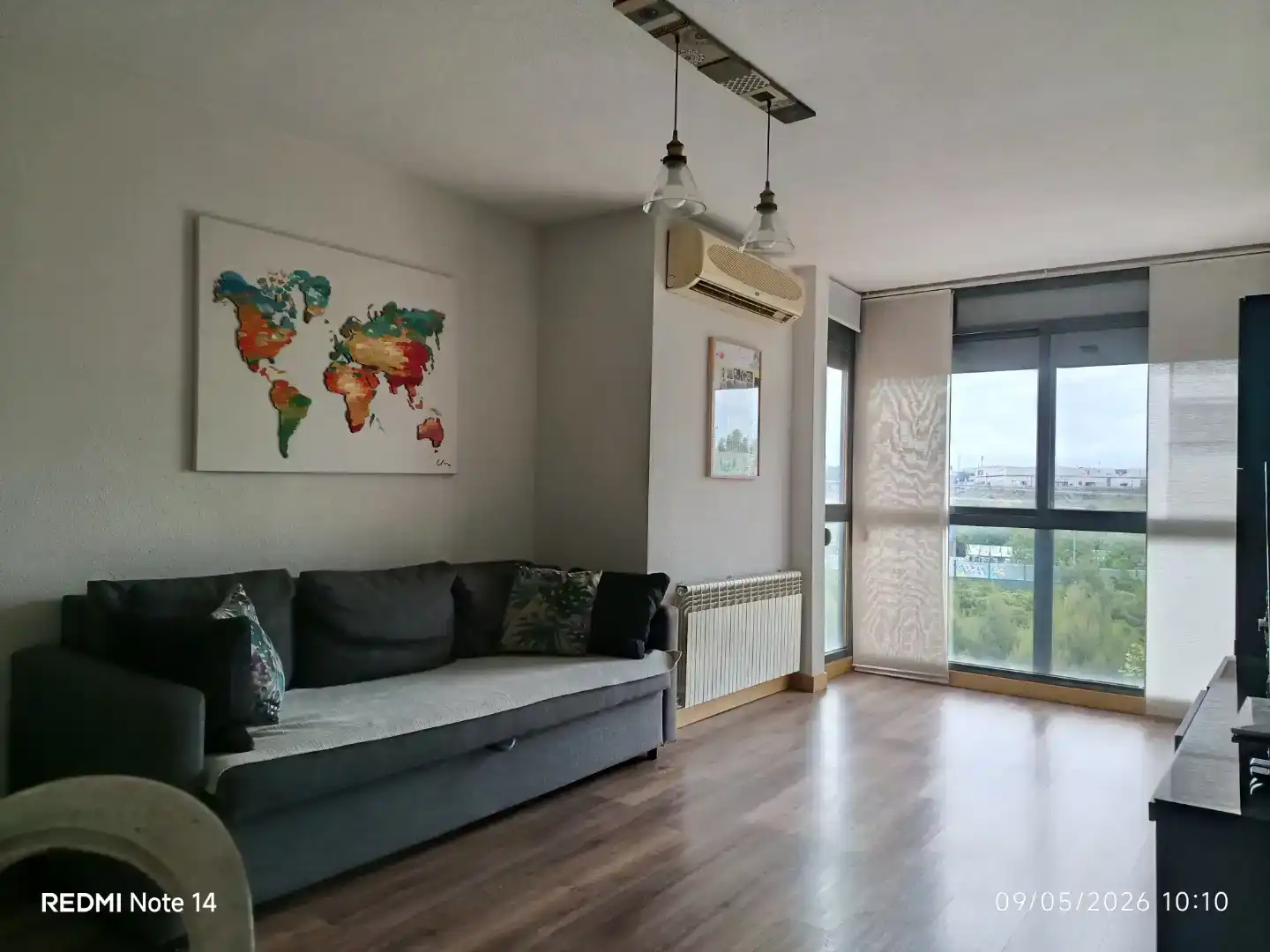 Sala d'estar de Àtic en venda en  Madrid Capital amb Piscina i Balcó