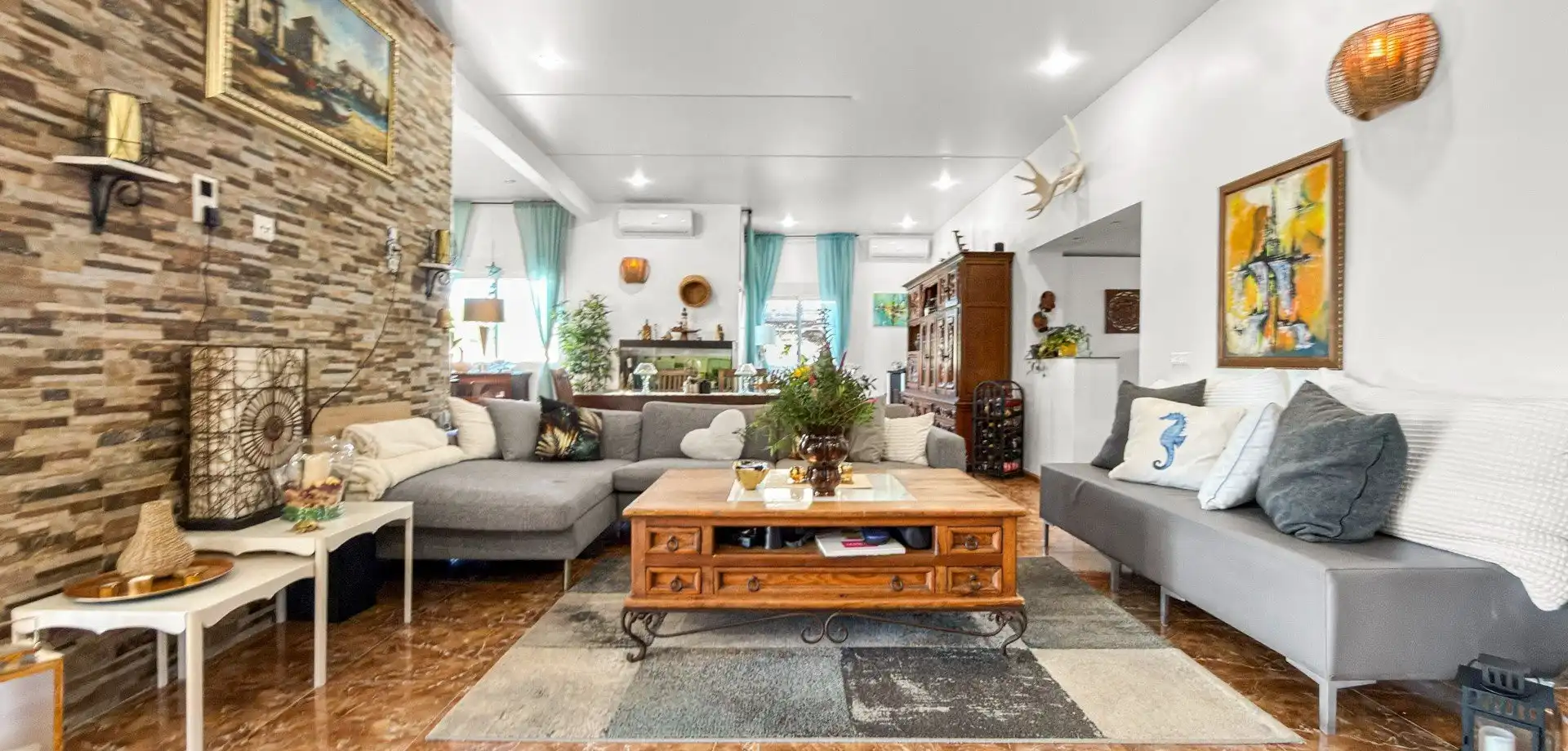 Living room of Houses for sale in Rojales