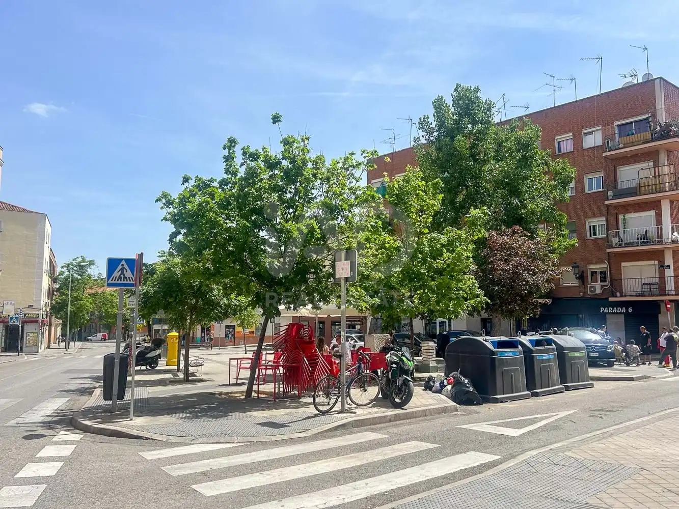 Vista exterior de Piso en venta en  Madrid Capital con Calefacción