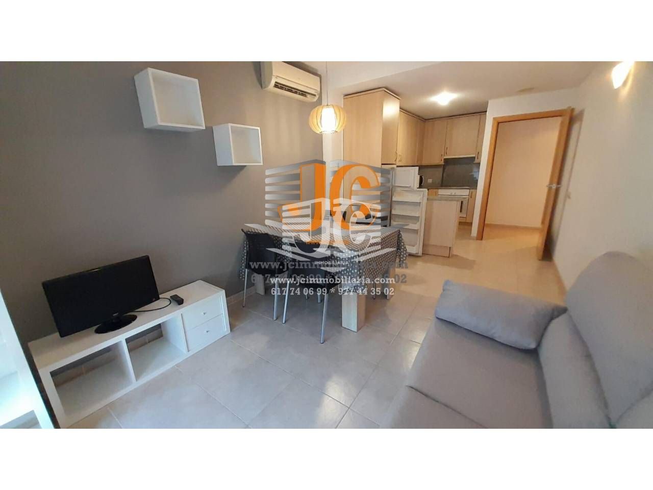 Sala de estar de Piso de alquiler en Tortosa con Aire acondicionado, Terraza y Amueblado