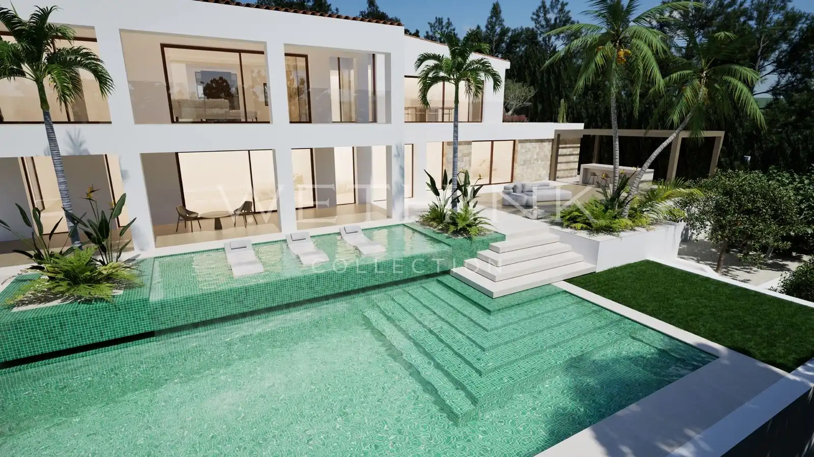 Jardín de Casa o chalet en venta en Altea con Aire acondicionado, Jardín privado y Terraza