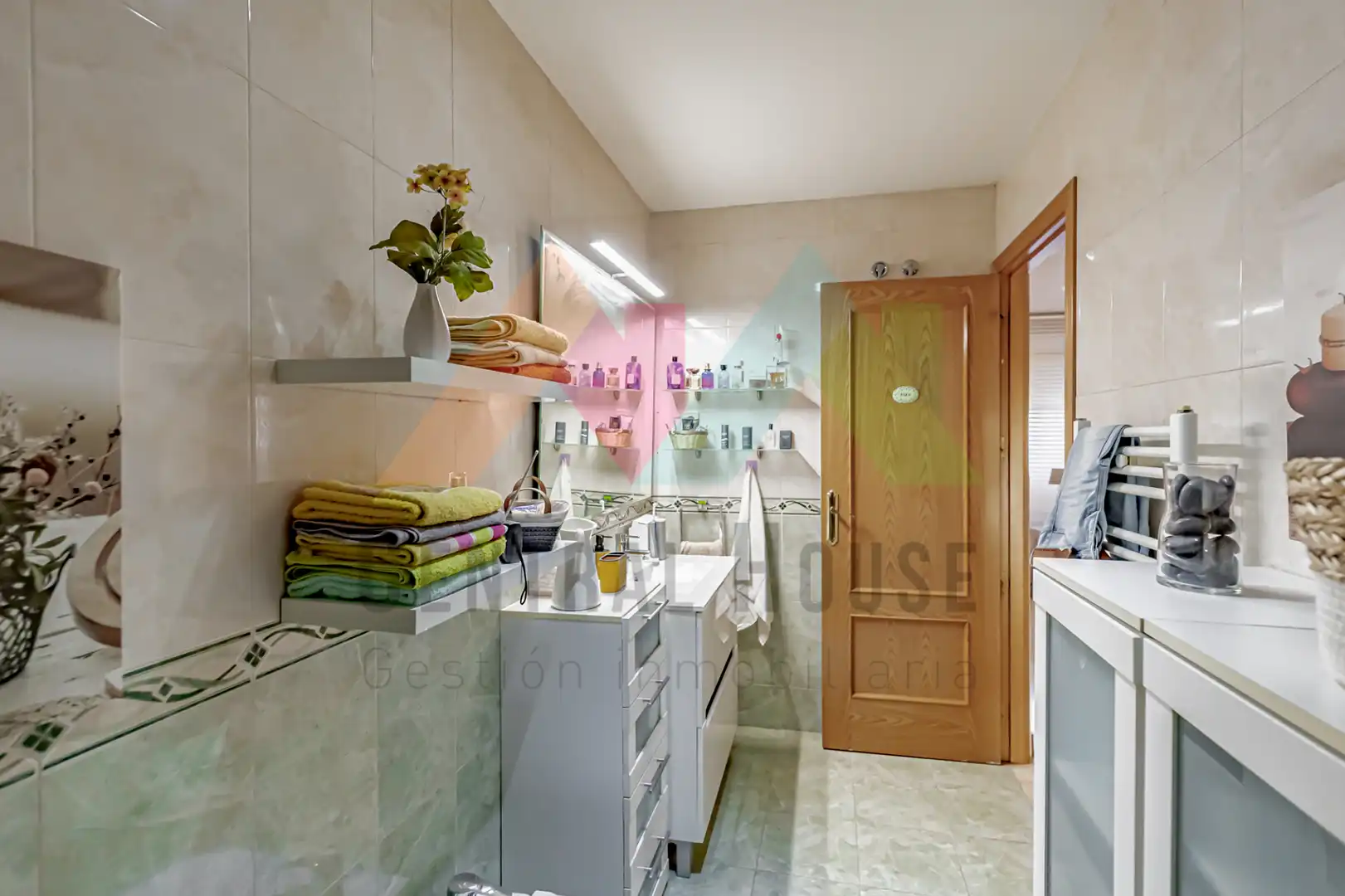Habitación de Casa adosada en venta en Guadalajara con Aire acondicionado, Calefacción y Jardín privado