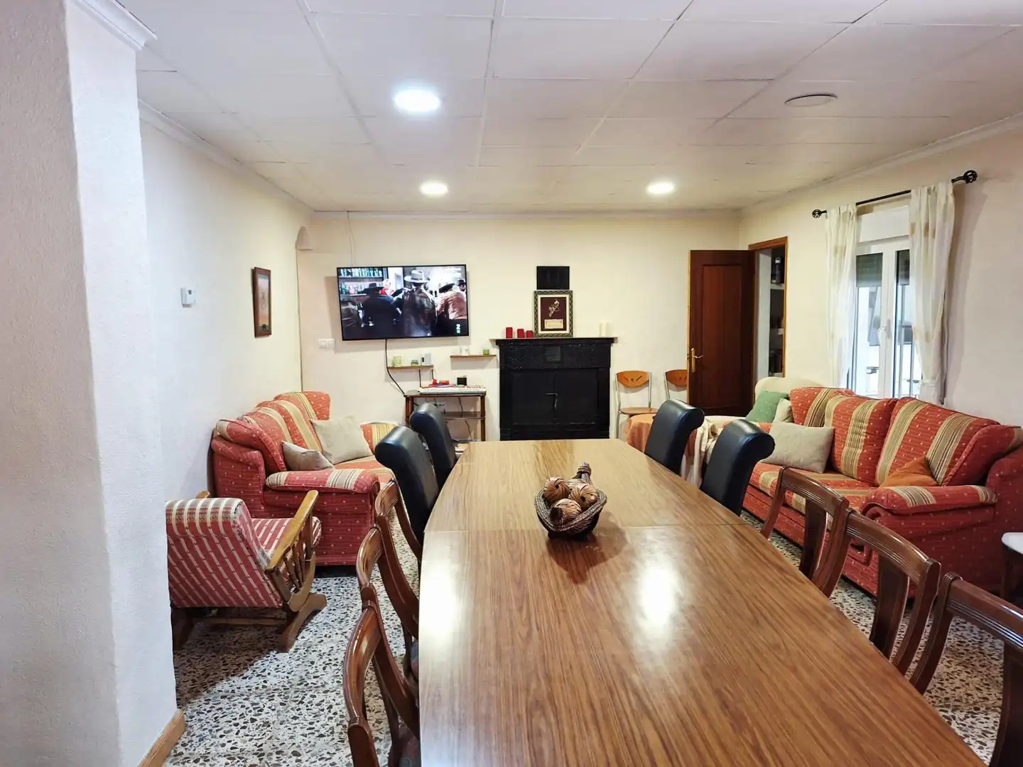 Dining room of Houses for sale in Villena  with Air Conditioner, Heating and Terrace