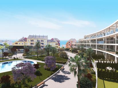 Vista exterior de Apartament en venda en Manilva amb Aire condicionat, Calefacció i Terrassa