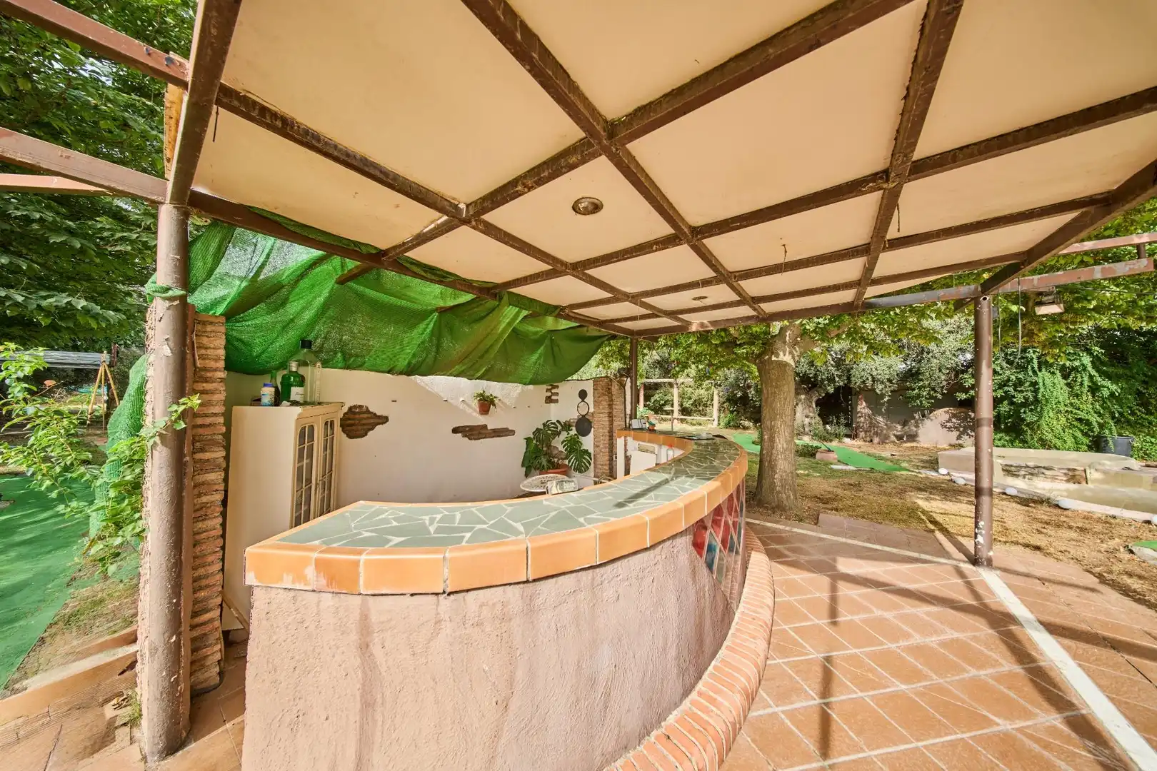 Terraza de Finca rústica en venta en Villa de Otura con Jardín privado, Terraza y Piscina