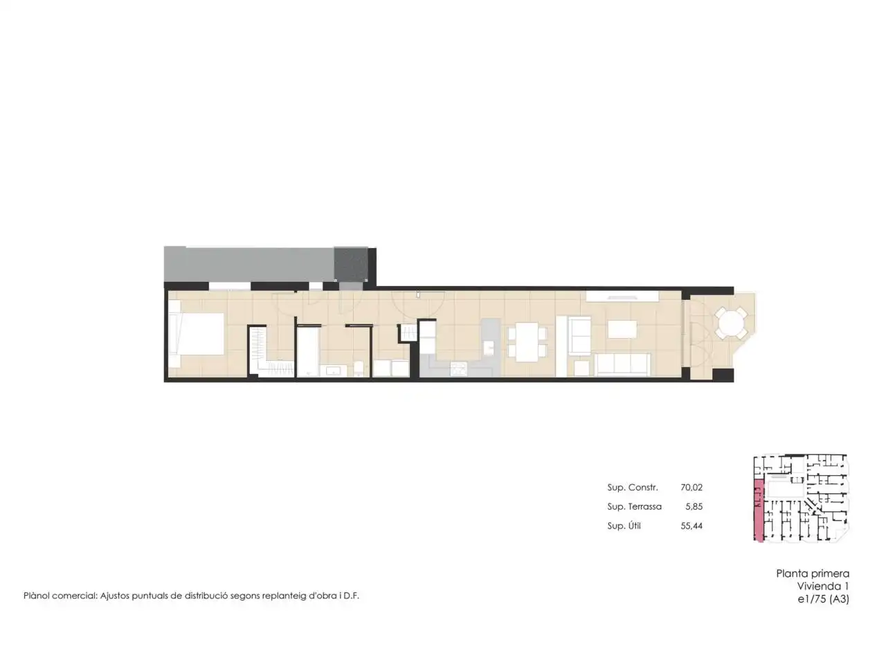 Apartamento en venta en Palamós con Aire acondicionado, Calefacción y Terraza