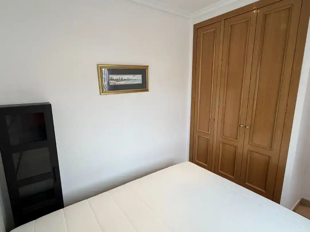 Bedroom of Flat for sale in  Murcia Capital  with Air Conditioner, Swimming Pool and Balcony