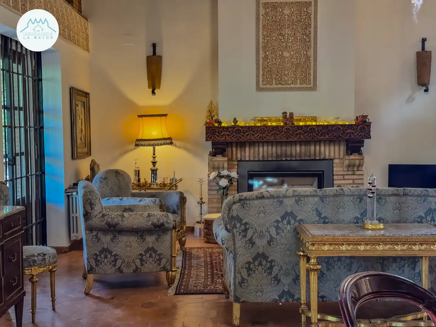 Sala de estar de Casa o chalet en venta en Piedrabuena con Calefacción, Jardín privado y Terraza
