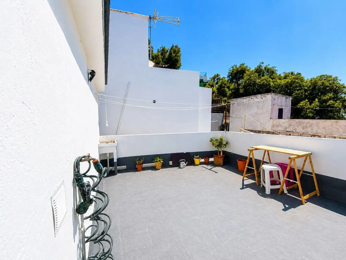 Terrace of Houses for sale in Alcalá de los Gazules  with Terrace, Storage room and Furnished