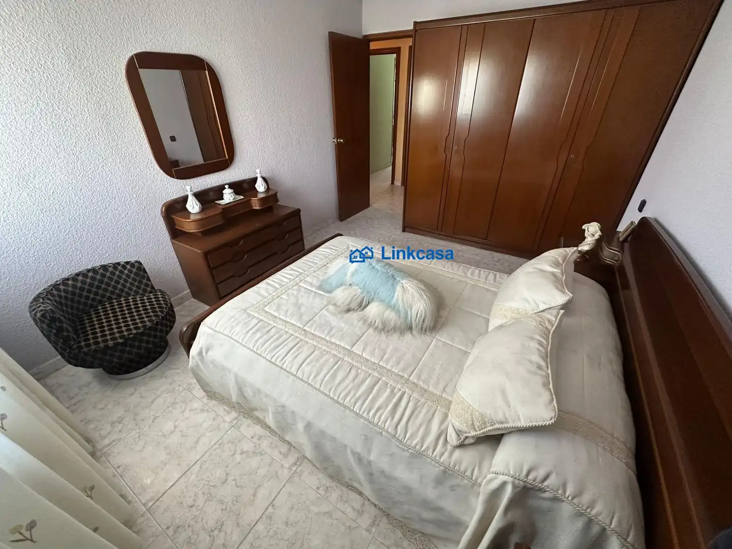 Bedroom of Flat for sale in Madrid  with Heating and Terrace