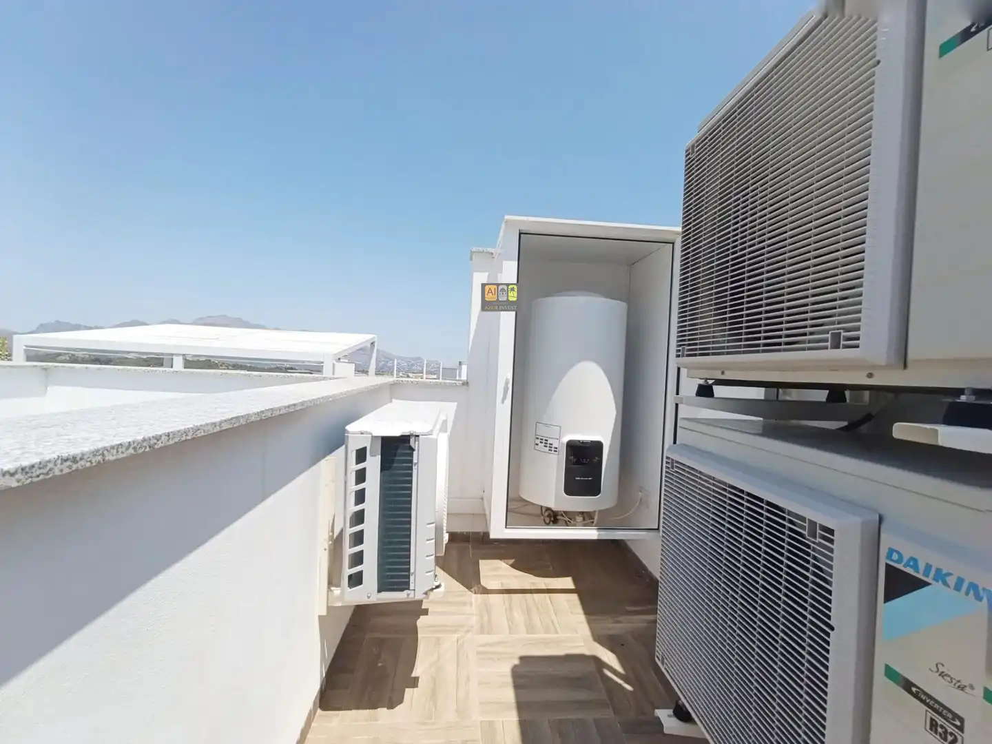 Terrassa de Casa adosada de lloguer en Polop amb Aire condicionat, Calefacció i Jardí privat