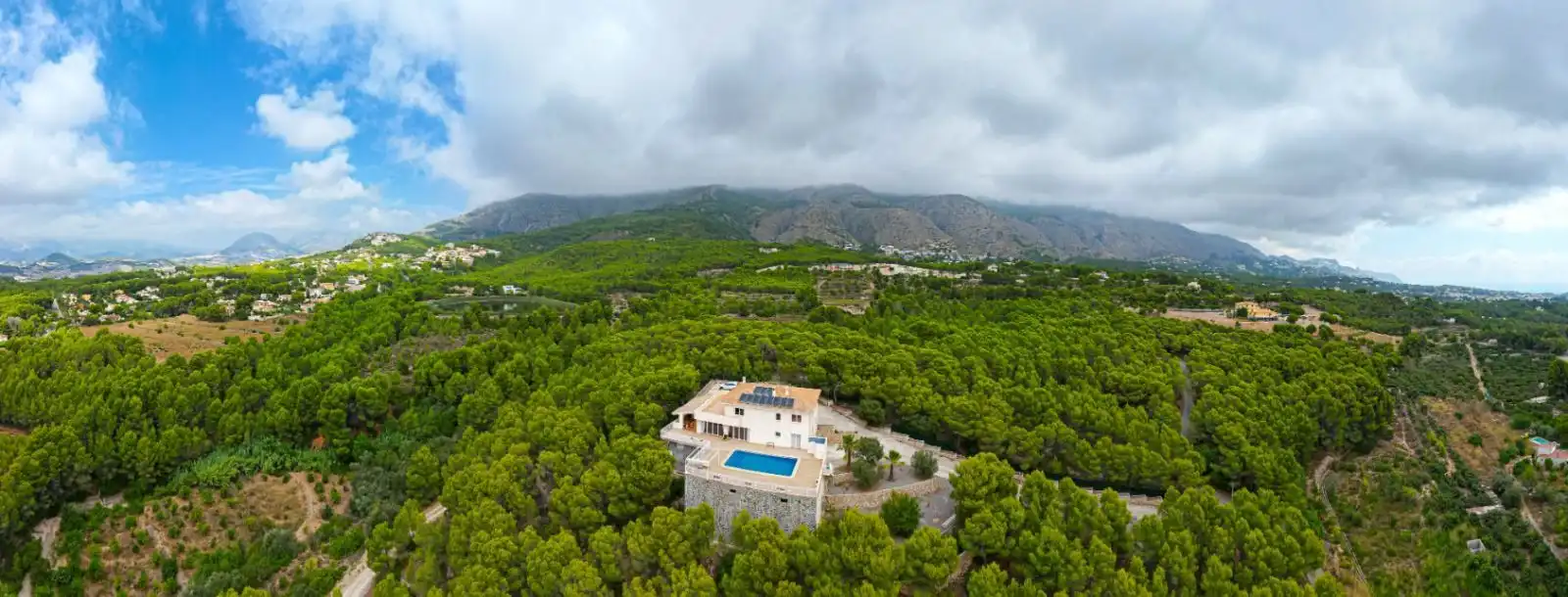 Vista exterior de Casa o chalet en venta en Altea con Aire acondicionado, Jardín privado y Trastero