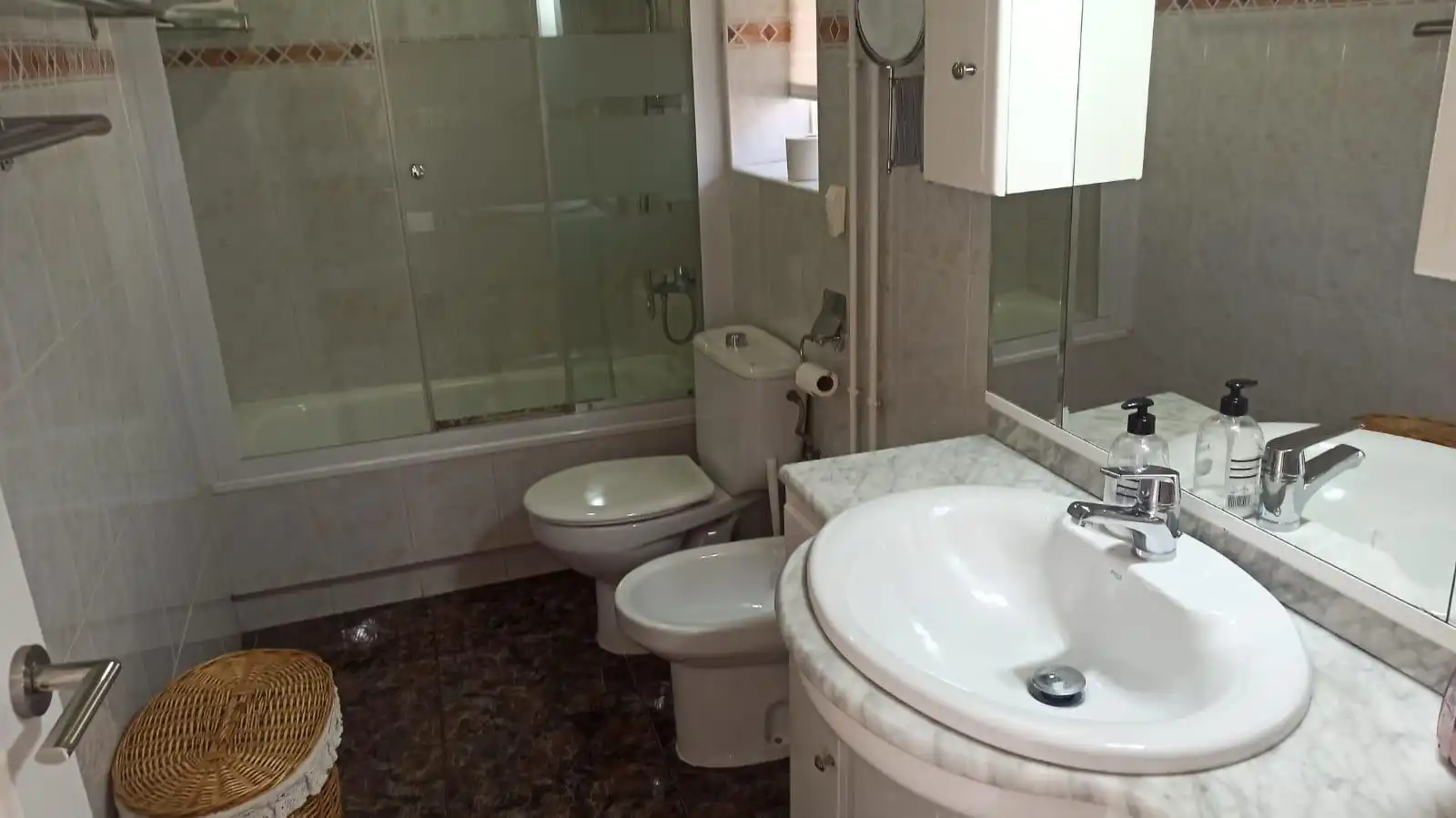 Badezimmer von Haus oder Chalet zum Verkauf in Siete Aguas mit Heizung, Terrasse und Möbliert