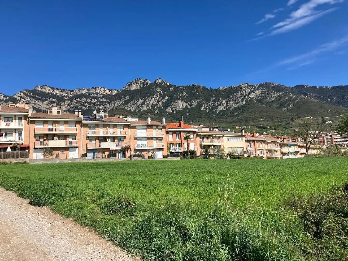 Vista exterior de Residencial en venta en Berga