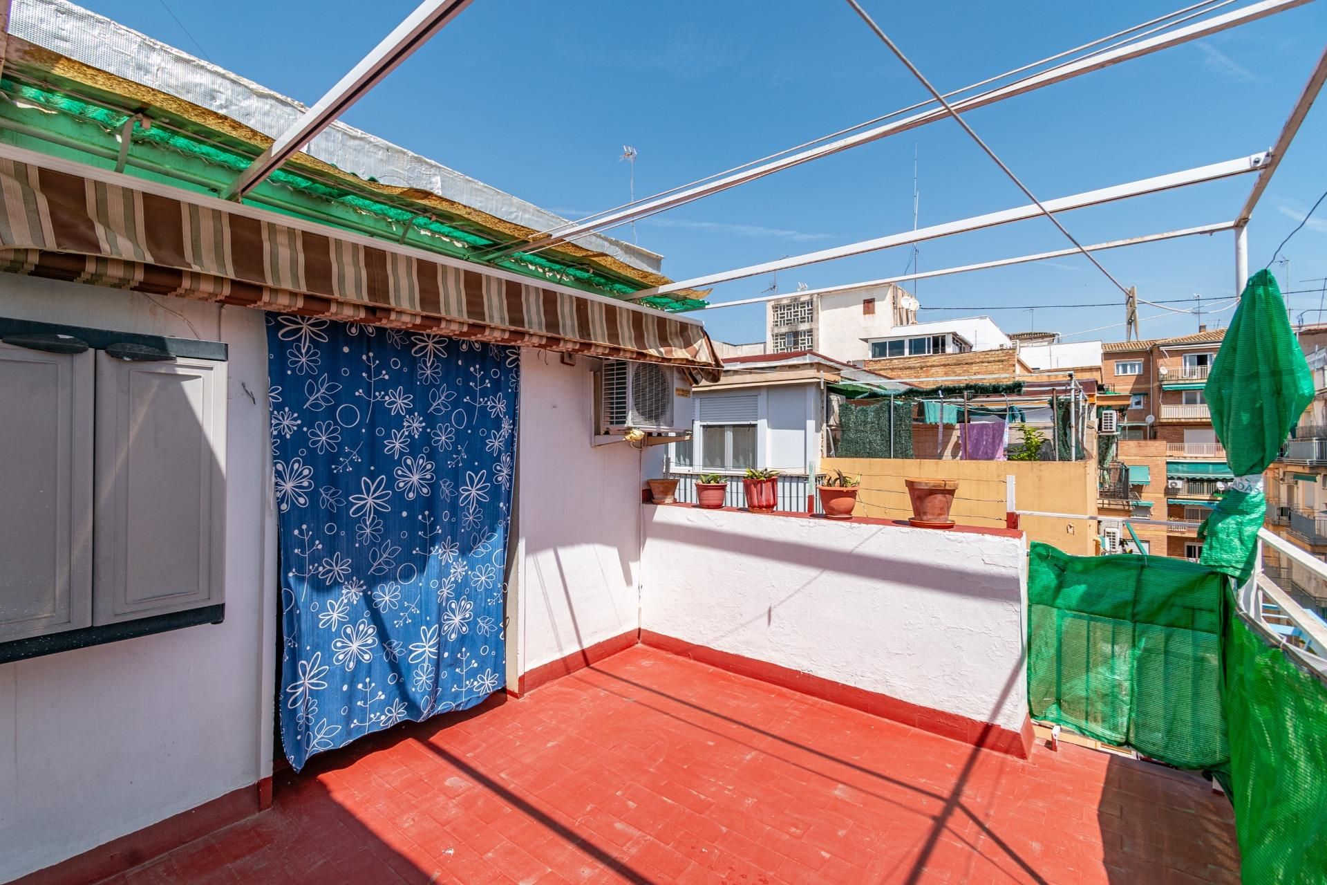 Exterior view of Attic for sale in  Granada Capital  with Air Conditioner, Terrace and Balcony