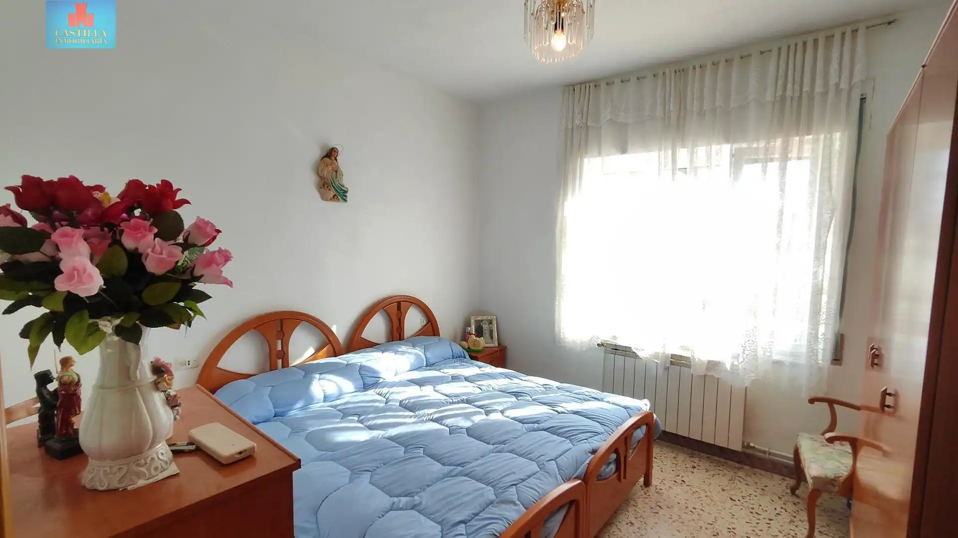 Dormitori de Casa o xalet en venda en Bercial de Zapardiel amb Calefacció, Terrassa i Traster