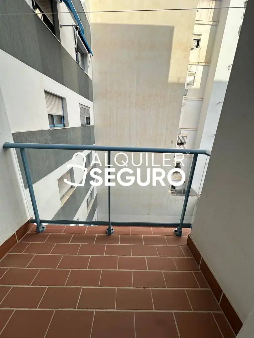 Terrasse von Wohnung zur Miete in Cruz de Humilladero