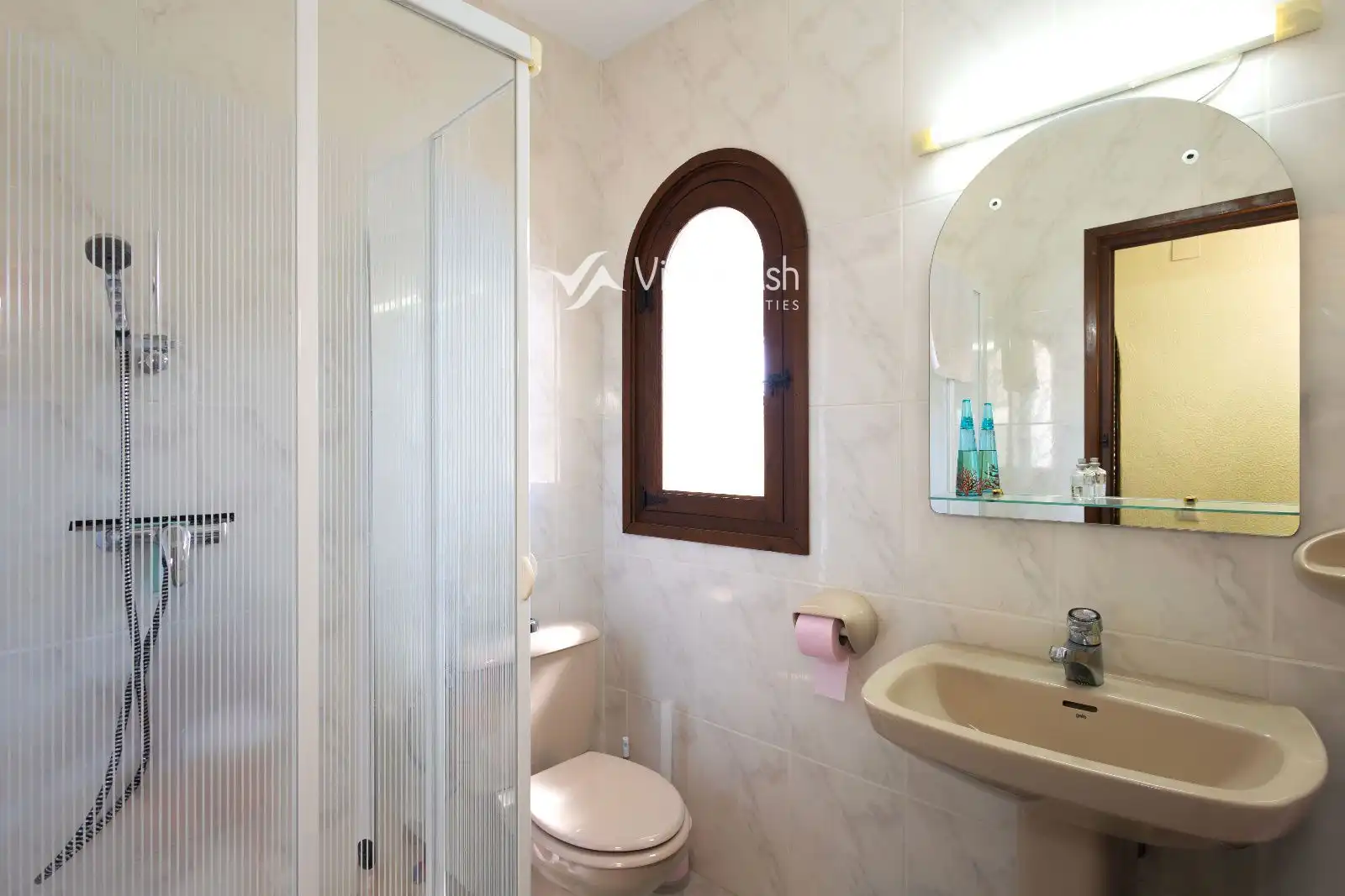 Bathroom of Houses for sale in Jávea / Xàbia  with Air Conditioner, Heating and Terrace