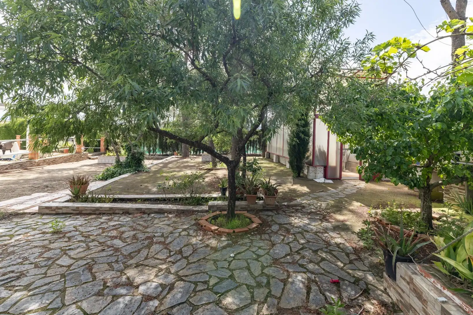 Jardí de Casa o xalet en venda en Mogente / Moixent amb Jardí privat, Terrassa i Traster