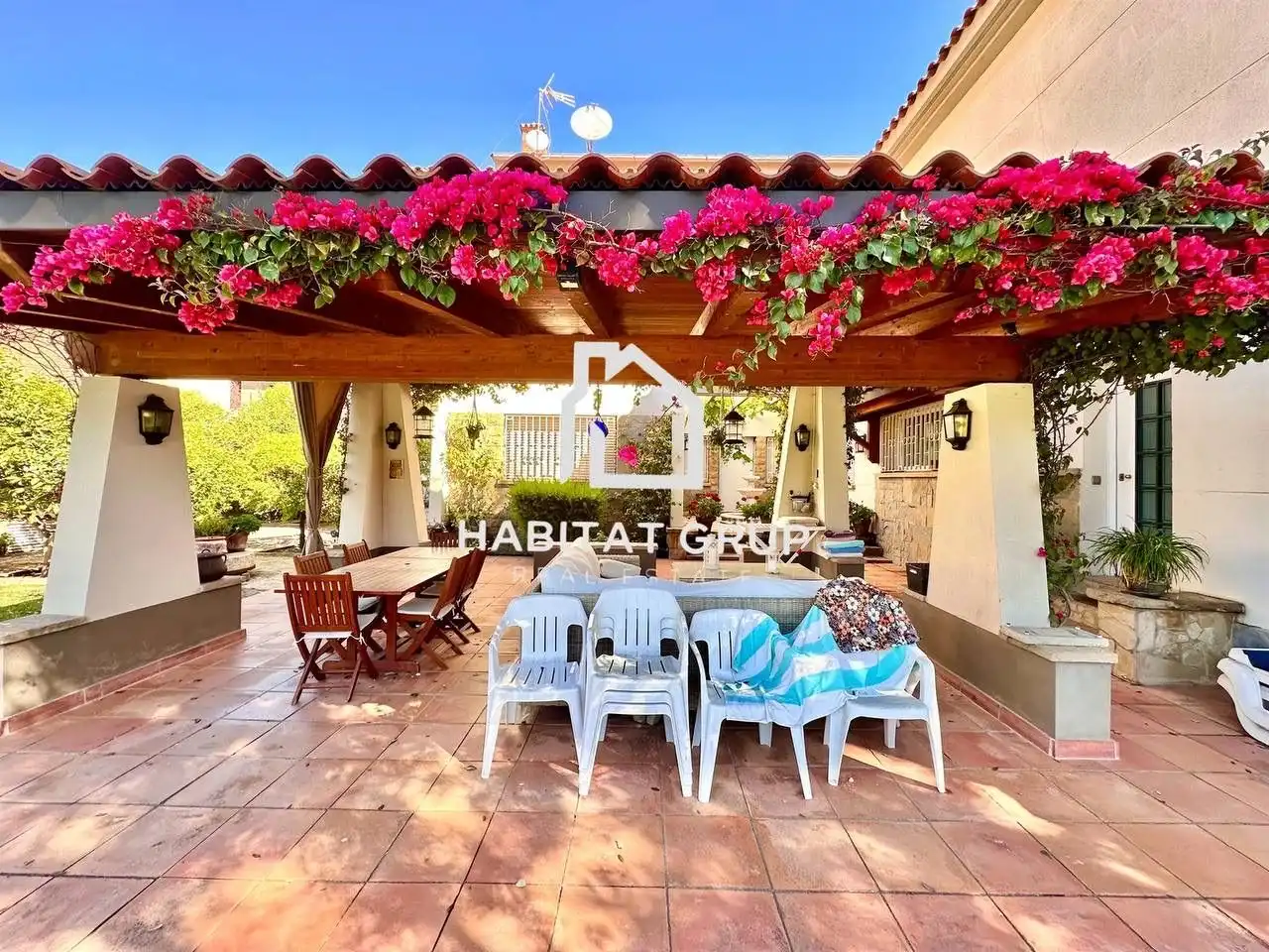 Terraza de Casa o chalet en venta en Castellbisbal con Aire acondicionado, Jardín privado y Trastero