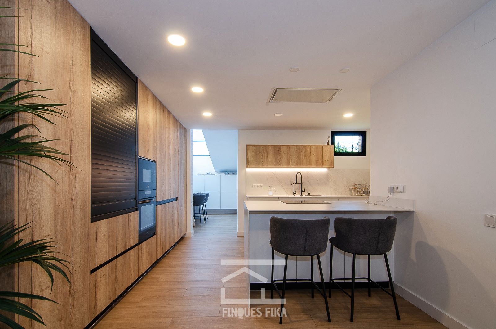 Kitchen of Single-family semi-detached for sale in Mataró  with Air Conditioner, Heating and Private garden